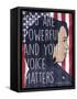 Our Voice Matters-Marcus Prime-Framed Stretched Canvas