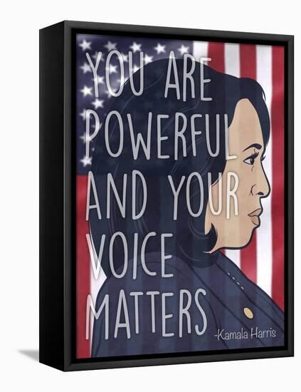 Our Voice Matters-Marcus Prime-Framed Stretched Canvas