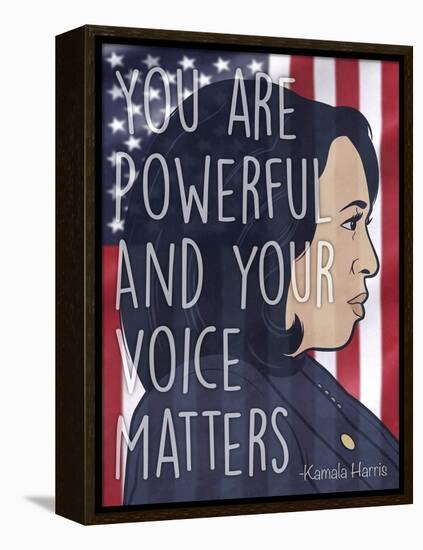 Our Voice Matters-Marcus Prime-Framed Stretched Canvas