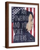 Our Voice Matters-Marcus Prime-Framed Art Print