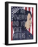 Our Voice Matters-Marcus Prime-Framed Art Print