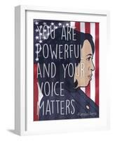 Our Voice Matters-Marcus Prime-Framed Art Print