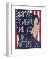 Our Voice Matters-Marcus Prime-Framed Art Print