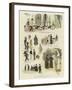 Our Wandering Artist at Rome-Phil May-Framed Giclee Print