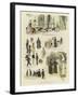 Our Wandering Artist at Rome-Phil May-Framed Giclee Print