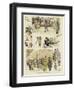 Our Wandering Artist in Paris-Phil May-Framed Giclee Print