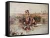 Our Warriors Return, 1895-Charles Marion Russell-Framed Stretched Canvas