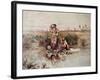 Our Warriors Return, 1895-Charles Marion Russell-Framed Premium Giclee Print