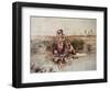 Our Warriors Return, 1895-Charles Marion Russell-Framed Giclee Print