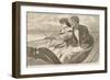 Our Watering Places - the Empty Sleeve at Newport, Published in "Harper's Weekly," August 26 1865-Winslow Homer-Framed Giclee Print