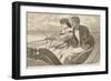 Our Watering Places - the Empty Sleeve at Newport, Published in "Harper's Weekly," August 26 1865-Winslow Homer-Framed Giclee Print