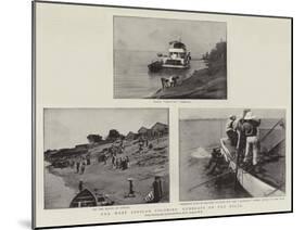 Our West African Colonies, Gunboats on the Niger-null-Mounted Giclee Print