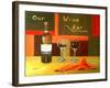 Our Wine Bar-Ruth Palmer-Framed Art Print