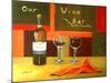 Our Wine Bar-Ruth Palmer-Mounted Art Print