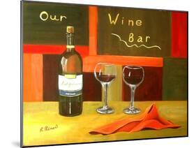 Our Wine Bar-Ruth Palmer-Mounted Art Print