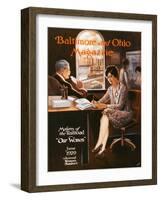 Our Women-Charles H. Dickson-Framed Giclee Print