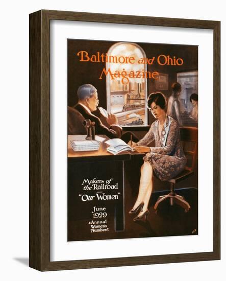 Our Women-Charles H. Dickson-Framed Giclee Print
