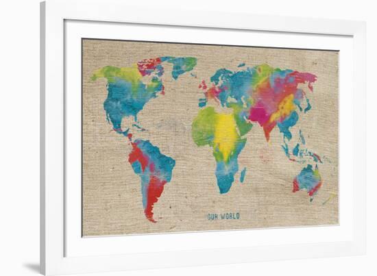 Our World-Sandra Jacobs-Framed Giclee Print