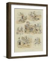 Our Young Folks' Holiday-null-Framed Giclee Print