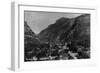 Ouray, Colorado - Northern View from Town-Lantern Press-Framed Art Print