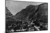 Ouray, Colorado - Northern View from Town-Lantern Press-Mounted Art Print