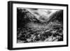 Ouray, Colorado - Panoramic View of Town, Mt Abram-Lantern Press-Framed Art Print