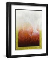 Ouroboros Three: Red, 2010-Mathew Clum-Framed Giclee Print