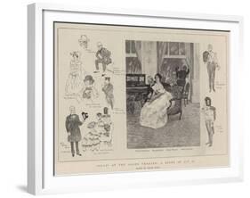 Ours at the Globe Theatre, a Scene in Act II-Frank Craig-Framed Giclee Print