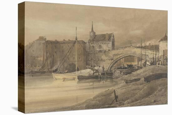 Ouse Bridge, York, 1800-Thomas Girtin-Stretched Canvas