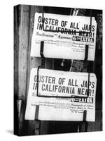 Ouster of All Japs-Dorothea Lange-Stretched Canvas