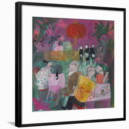 Out for a Chinese, 2011-Susan Bower-Framed Giclee Print