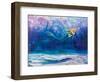 Out for a Swim-Jeanette Vertentes-Framed Photographic Print