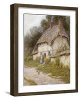 Out for a Walk-Helen Allingham-Framed Giclee Print