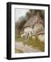 Out for a Walk-Helen Allingham-Framed Giclee Print