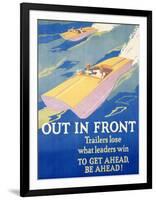 Out in Front-Frank Mather Beatty-Framed Giclee Print