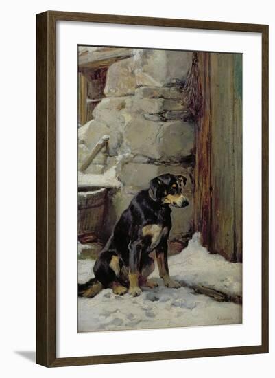 Out in the Cold, C.1890-John Sargent Noble-Framed Giclee Print