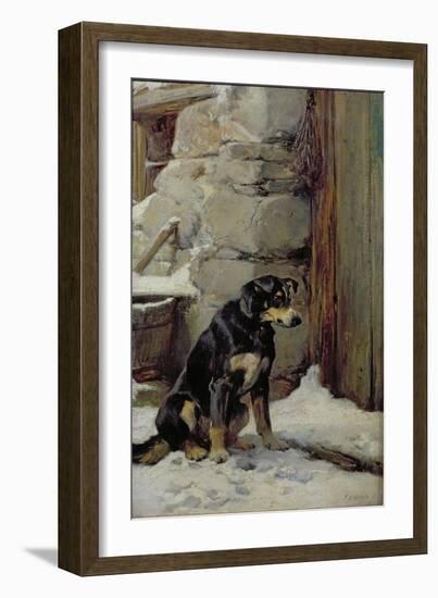 Out in the Cold, C.1890-John Sargent Noble-Framed Giclee Print
