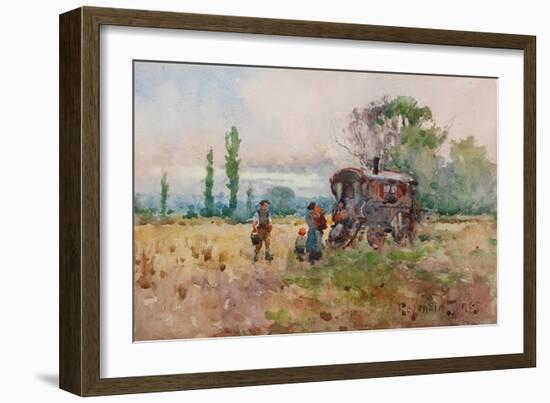 Out in the Open-Reginald Jones-Framed Giclee Print