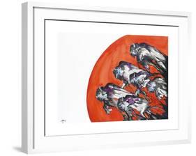 Out of a Rising Sun-Marc Allante-Framed Giclee Print