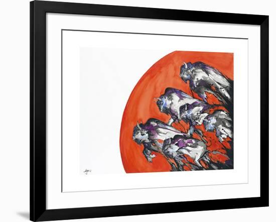 Out of a Rising Sun-Marc Allante-Framed Giclee Print