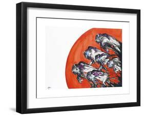 Out of a Rising Sun-Marc Allante-Framed Giclee Print