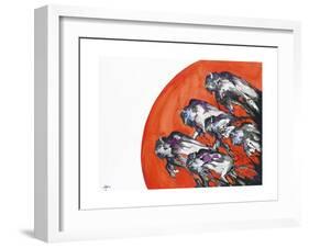 Out of a Rising Sun-Marc Allante-Framed Giclee Print