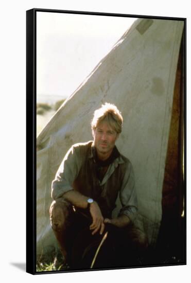 OUT OF AFRICA, 1985 directed by SYDNEY POLLACK Robert Redford (photo)-null-Framed Stretched Canvas