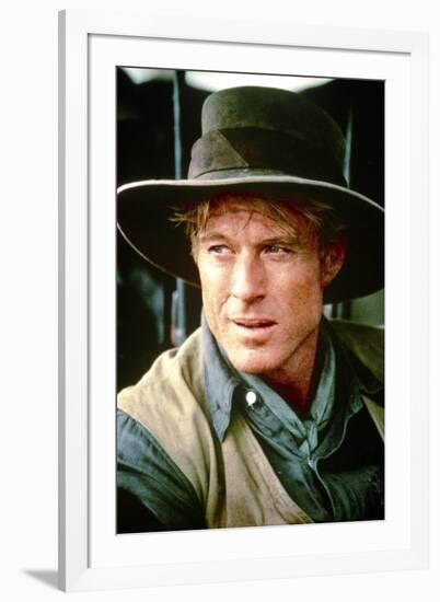 Out of Africa by Sydney Pollack with Robert Redford, 1985 (photo)-null-Framed Photo