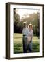 Out of Africa by Sydney Pollack with Robert Redford and Meryl Streep, 1985 (photo)-null-Framed Photo