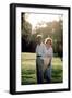 Out of Africa by Sydney Pollack with Robert Redford and Meryl Streep, 1985 (photo)-null-Framed Photo