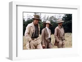 Out of Africa by Sydney Pollack with Robert Redford, Meryl Streep and klaus-Maria Brandauer, 1985 (-null-Framed Photo