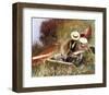 Out of Doors Study-John Singer Sargent-Framed Art Print