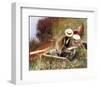 Out of Doors Study-John Singer Sargent-Framed Art Print