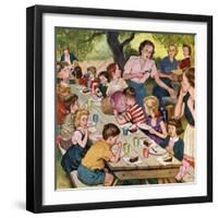 "Out of Ice Cream", June 27, 1953-Amos Sewell-Framed Giclee Print